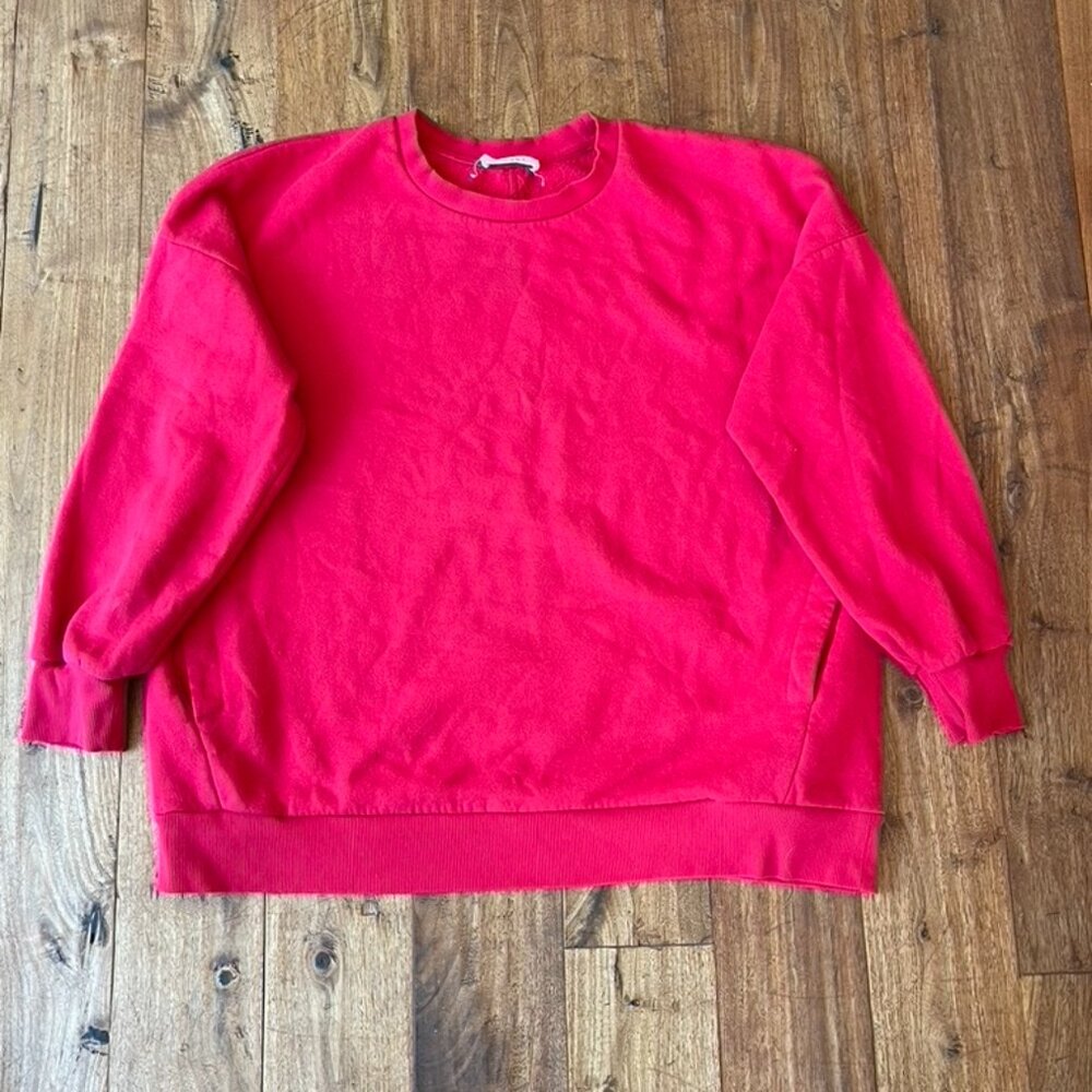 Red XL Sweatshirt with POCKETS